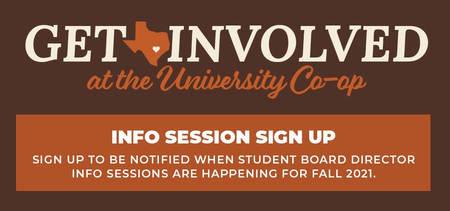 Sign up for the Student Board Member Info Session